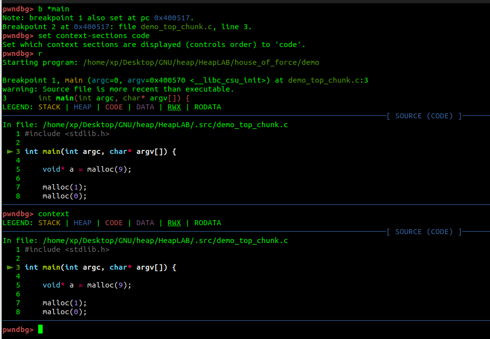 Heap - House Of Force