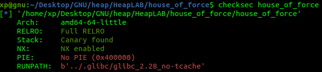 Heap - House Of Force